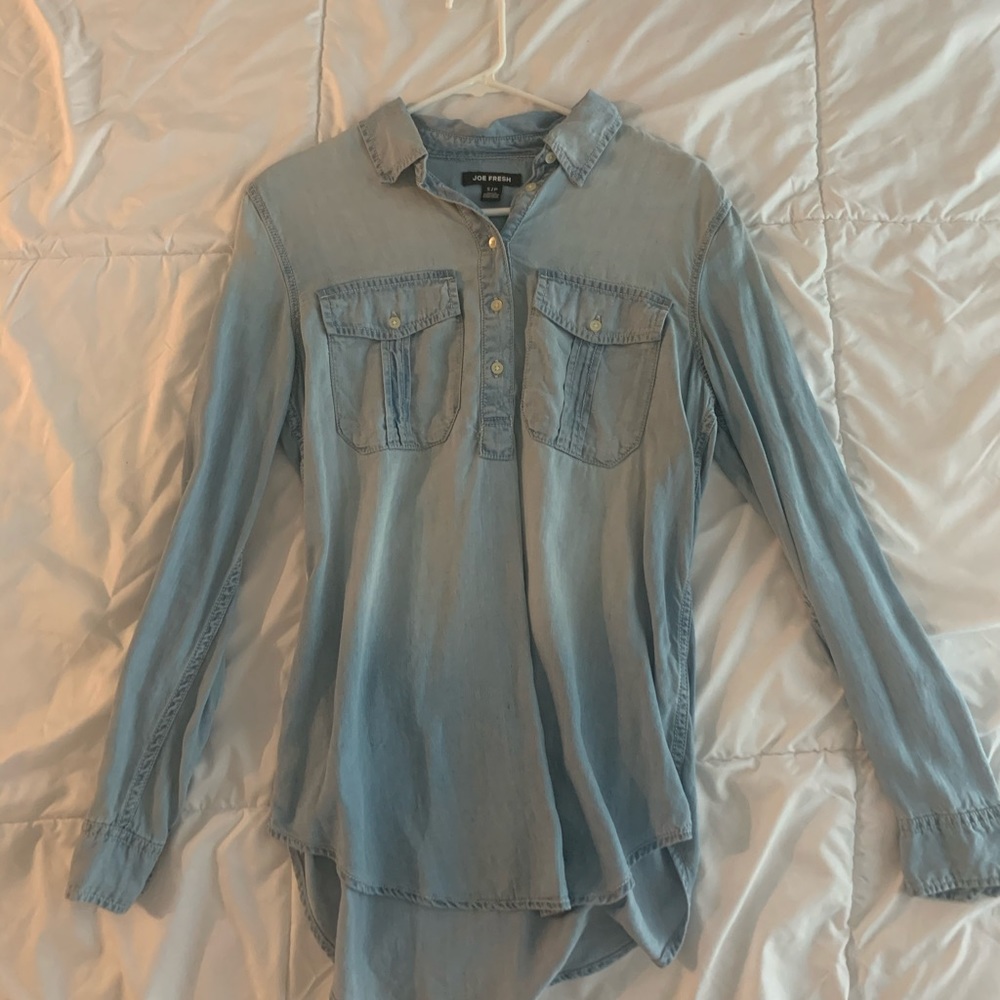 Denim shirt